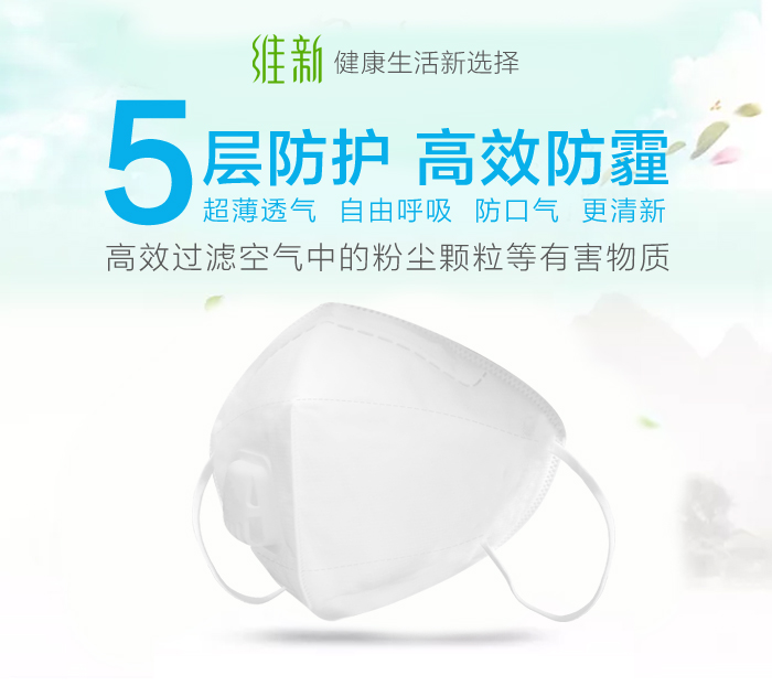 维新PM2.5防护口罩